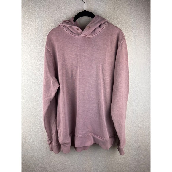 Outerknown Hemp Hoodie Sweatshirt Size L Casual Comfy Oversized Sweatshirt - Picture 1 of 12